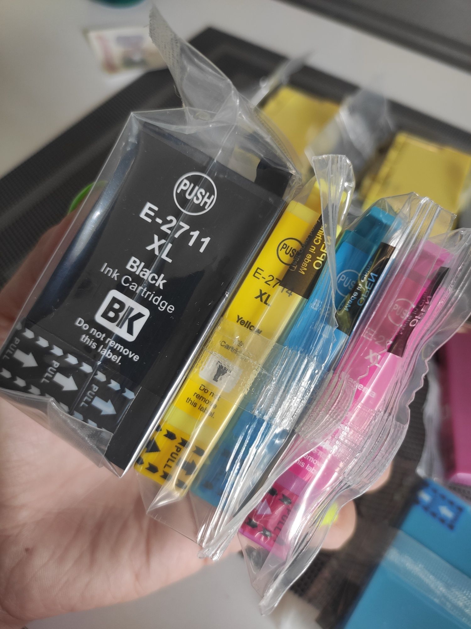 Tusze do drukarki Epson komplet 9 szt
