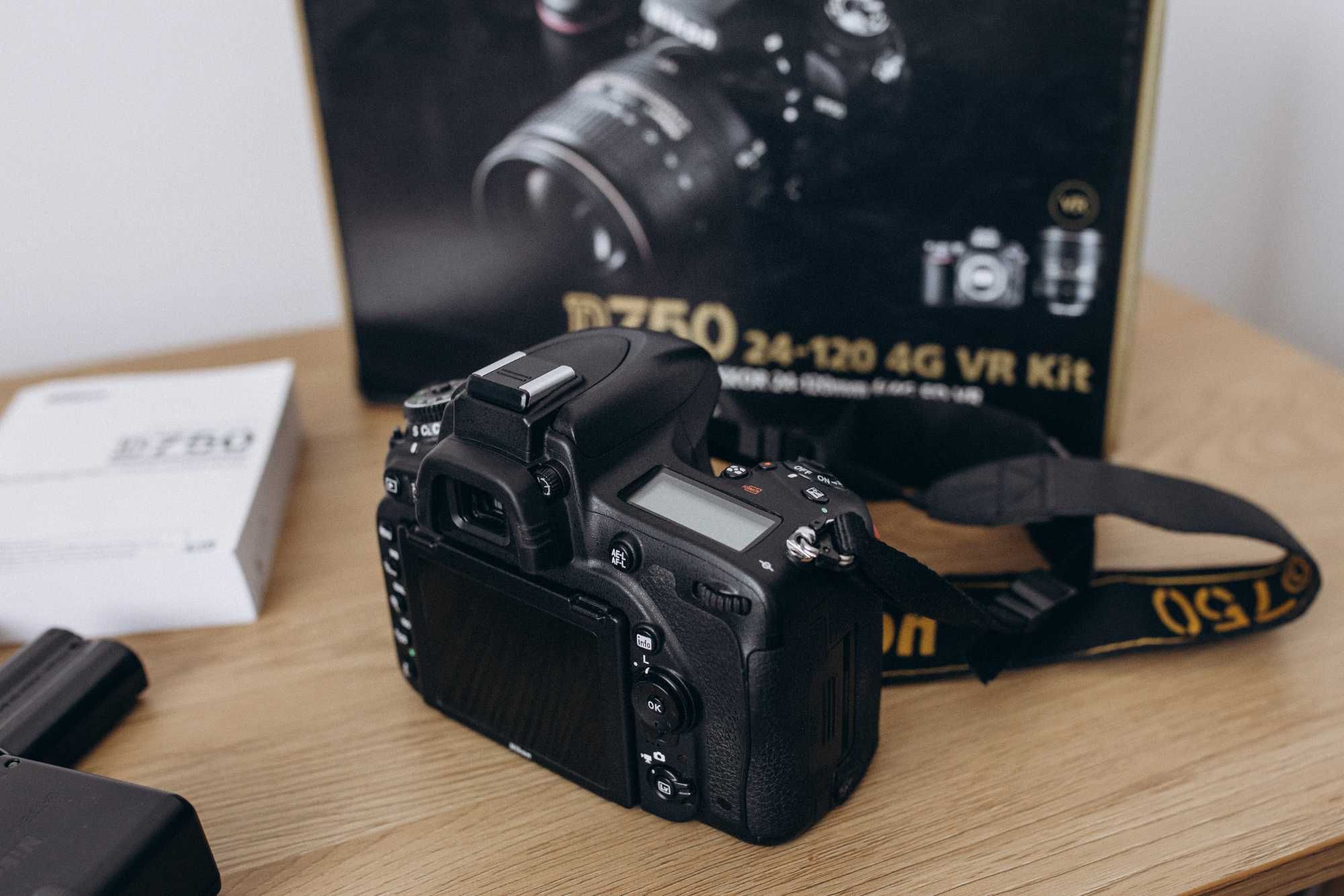 Nikon D750 body, повнокадровий дзеркальний фотоапарат, wifi