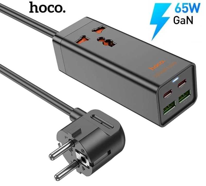 Зарядное устройство Hoco GaN 65W Charger Desktop