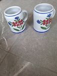 2 kubki kufle ceramiczne kufel gdr