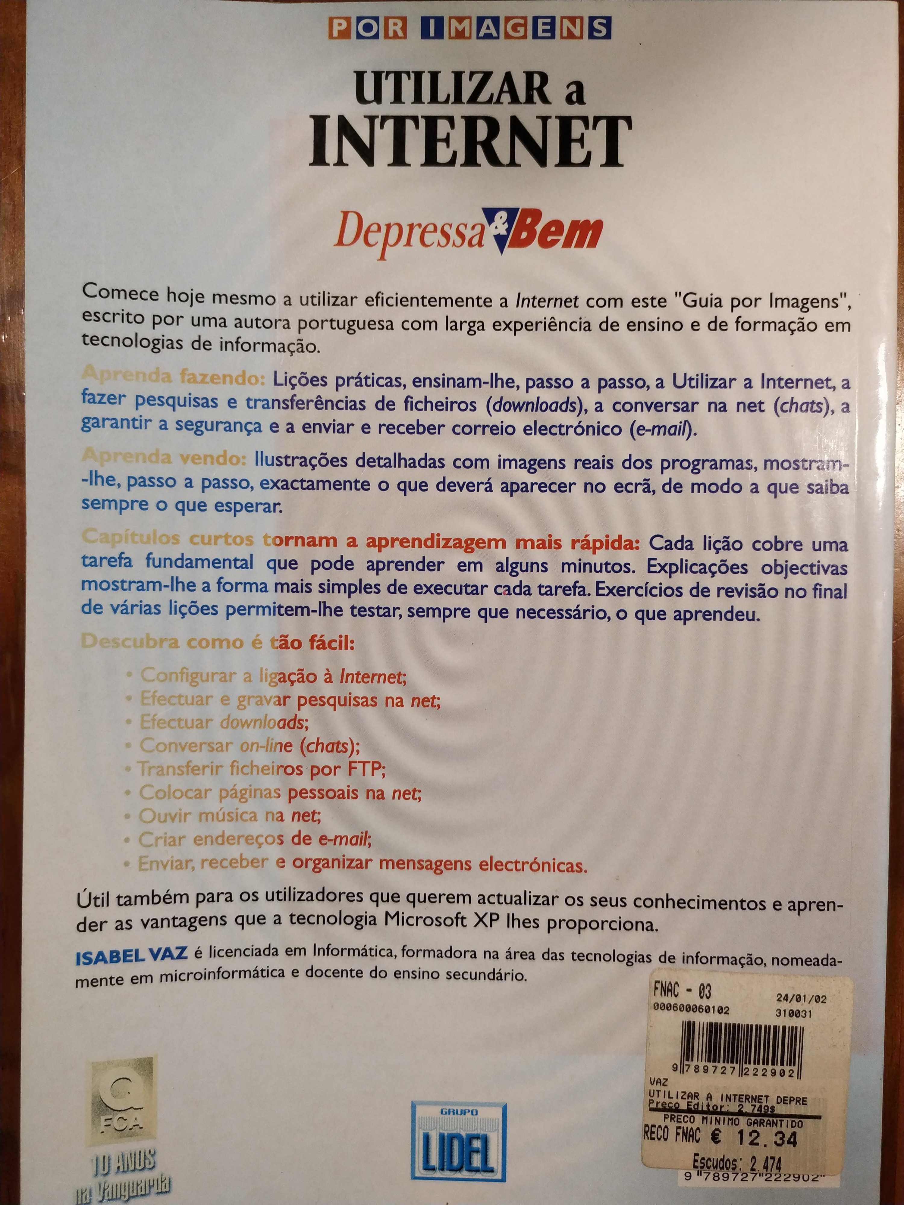 Livro Utilizar a Internet e tecnologias da informação.