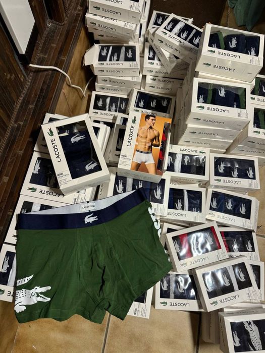 Оригінальні труси боксери lacoste sport casual оригінал нові оптом new
