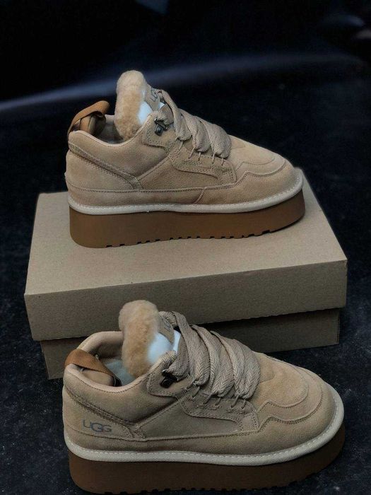 Кроссовки UGG Lowmel зимние на меху кросовки непромокаемые топ