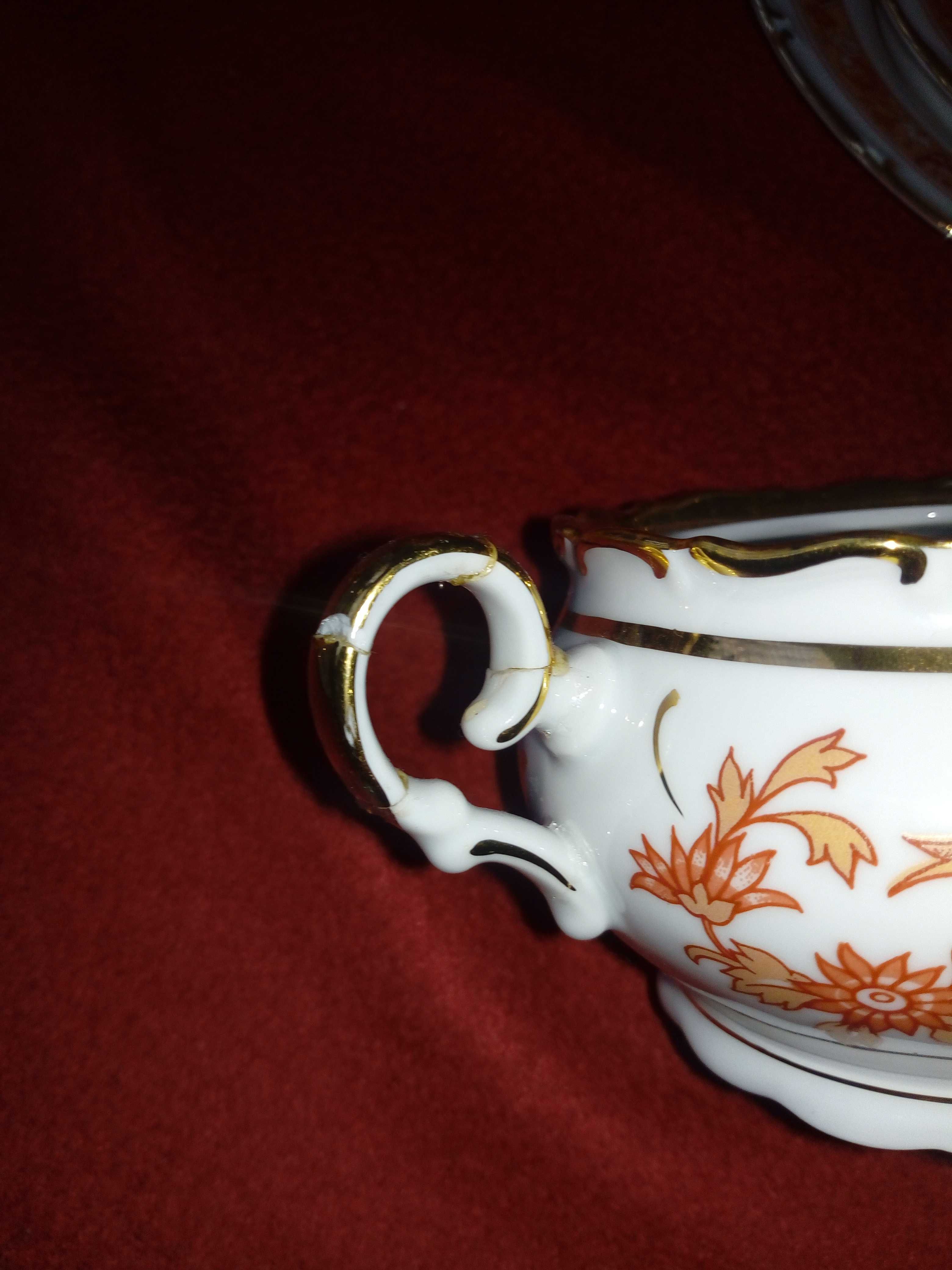 /Carlsbad/ unikatowy porcelanowy zestaw do kawy,herbaty.
