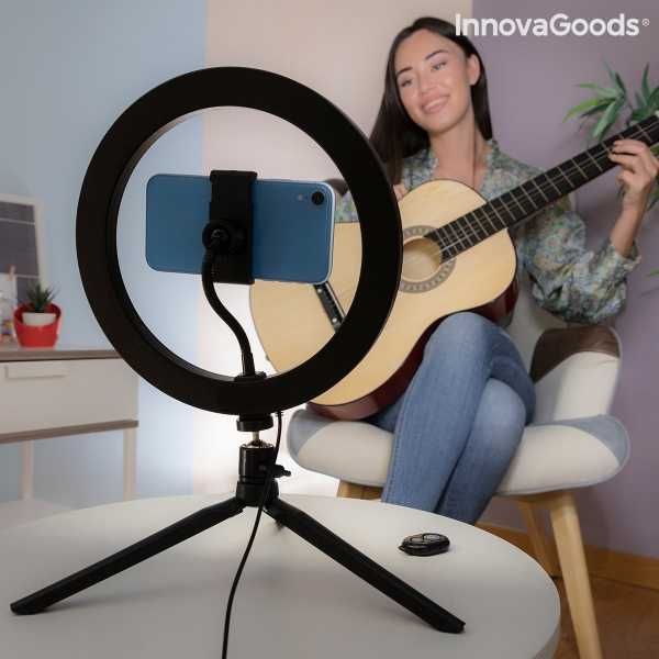 Ring Light com Tripé e Comando