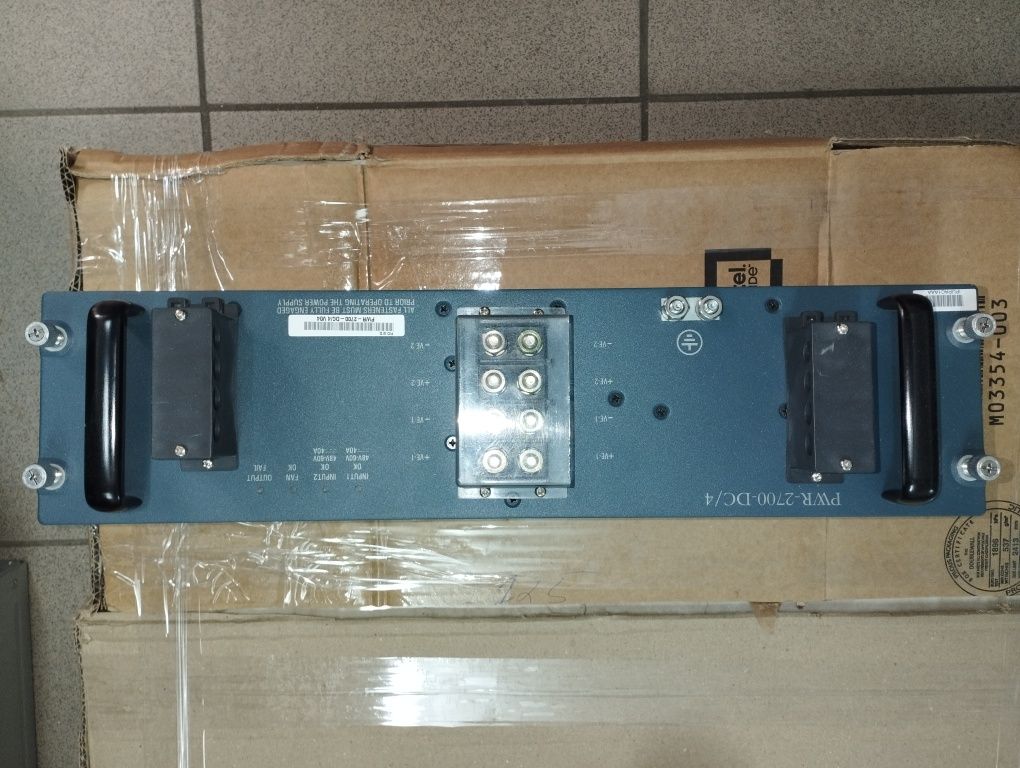 Блок питания Cisco PWR 2700 DC 4