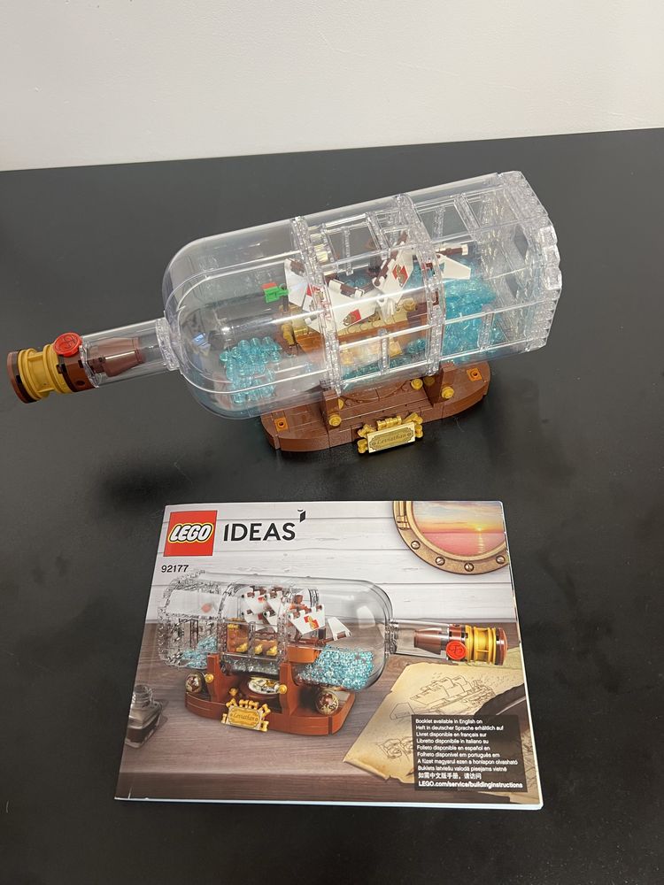 LEGO IDEAS 92177 statek w butelce