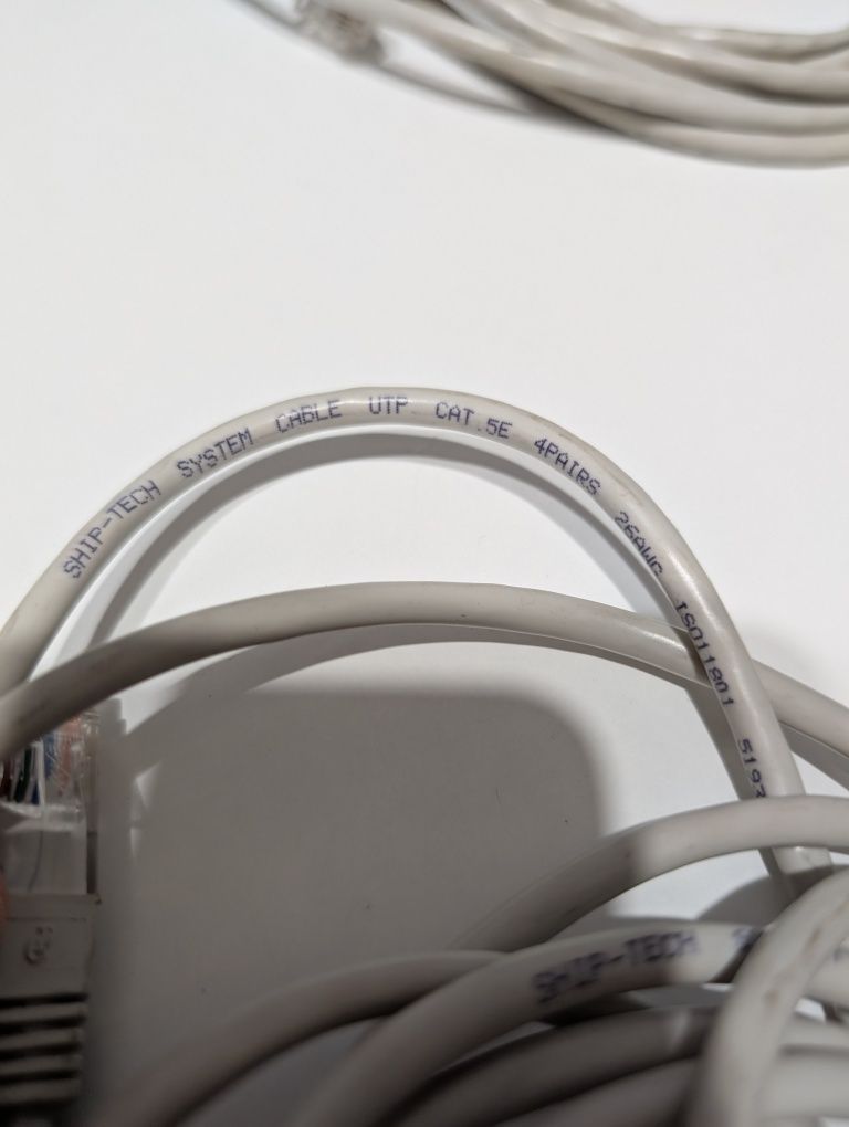 Zestaw 3 kabli RJ45 CAT. 5e