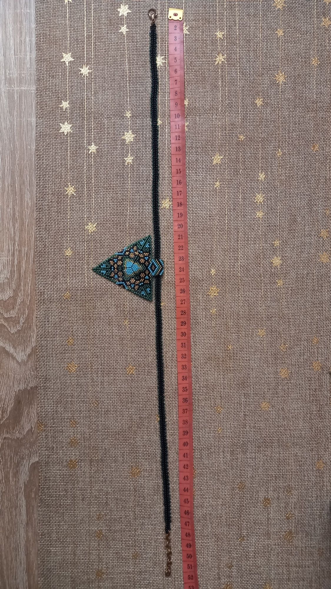 Украшения из японского бисера (подвес и кольцо)