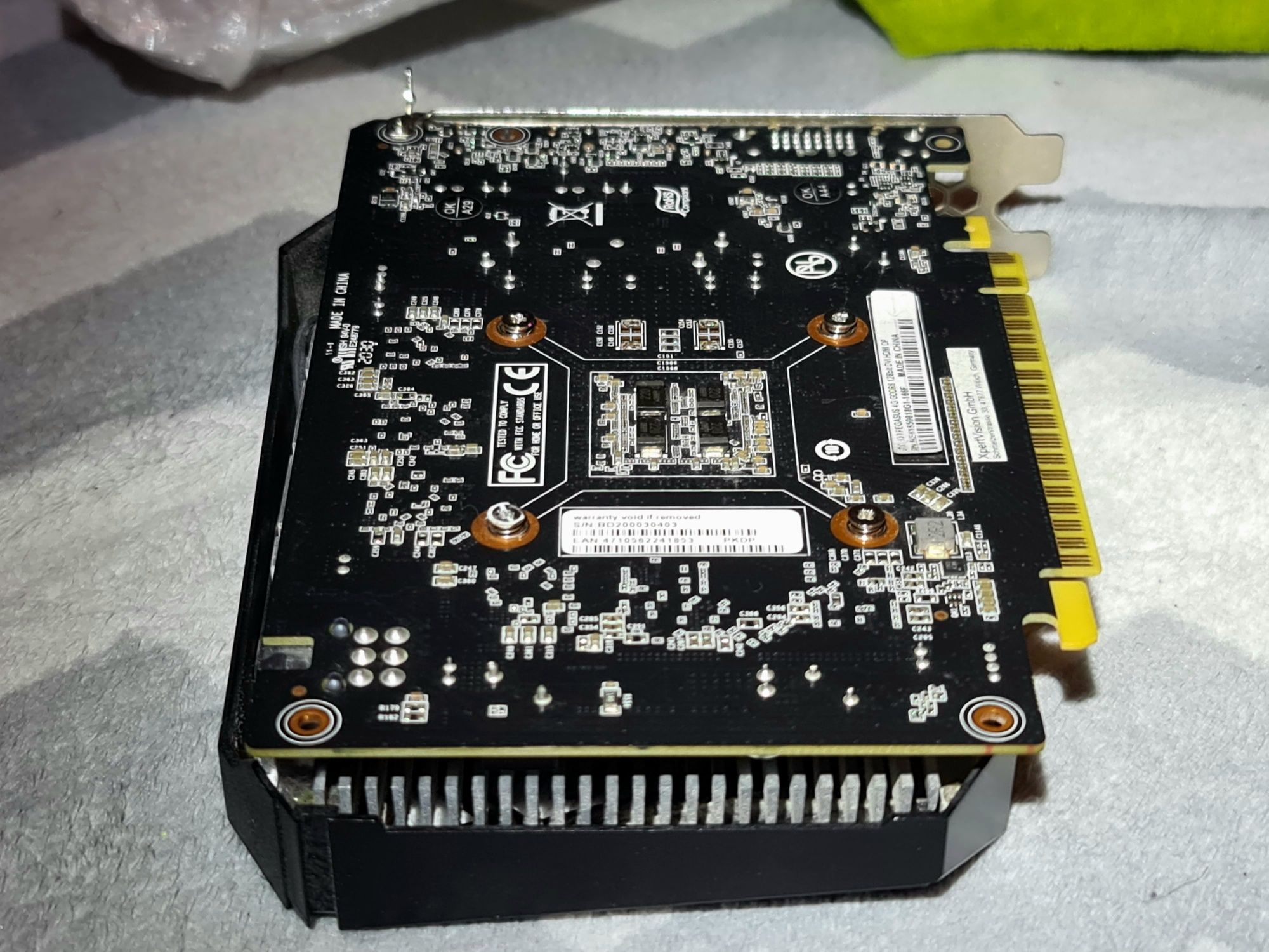 Karta graficzna GeForce GTX z serii 16 Gainward 4 GB DDR5