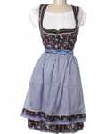KOJOOIN Sukienka ludowa bawarska damska Oktoberfest L/XL