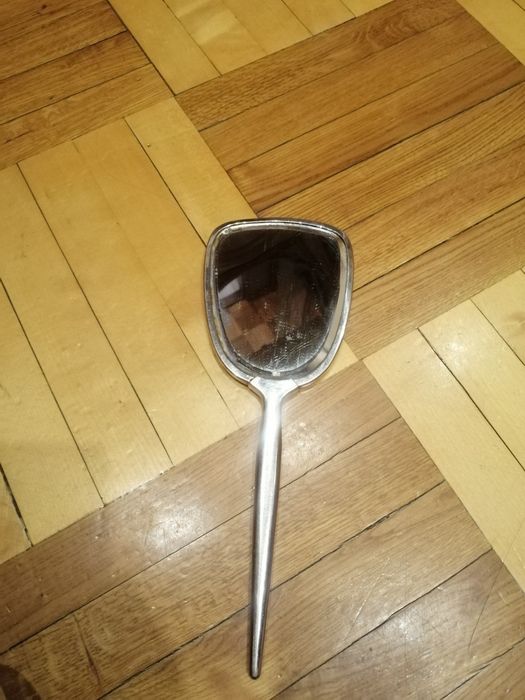 Зеркало старое в посеребрении