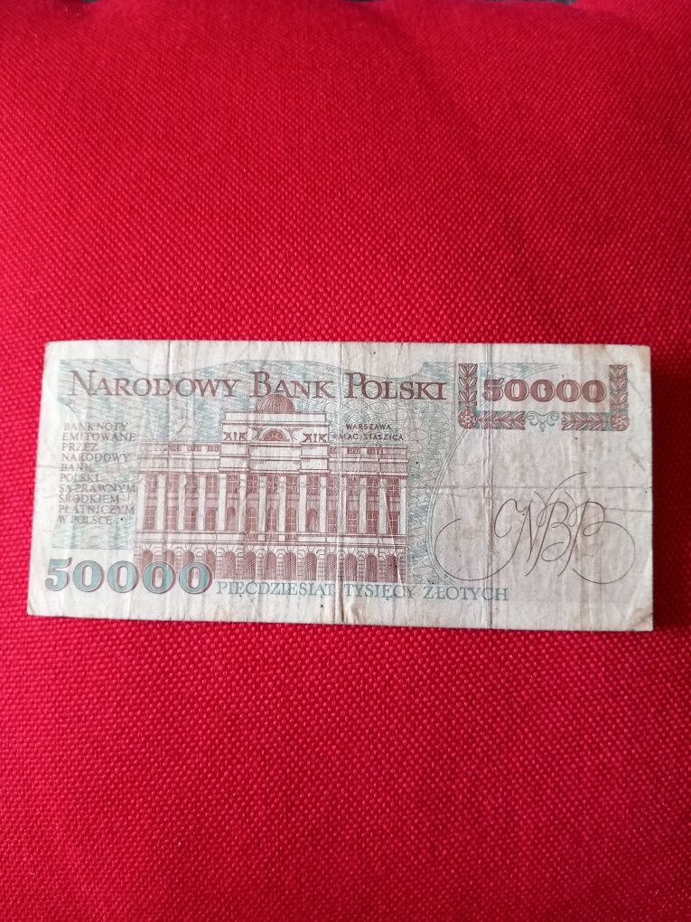 Banknot 50 000 złotych