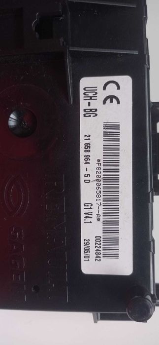 UCH (Unid. Controlo Habitáculo) - Renault Clio 3 (queimada)