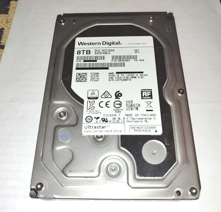 2 Discos NAS 8TB WD (Red Pro) 7200 rpm HDD GAMiNG da Western Digital