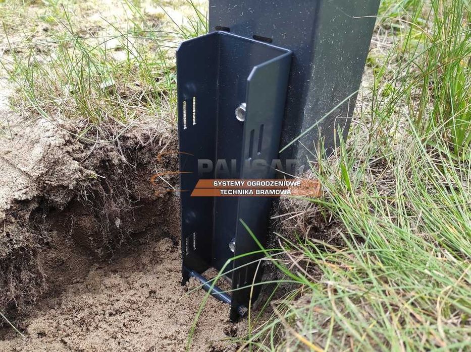 GRAFITOWA PODMURÓWKA płyty betonowe antracyt Z WIBROPRASY | Bydgoszcz