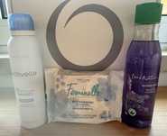 Spray Desodorizante + Toalhitas + Gel de Banho