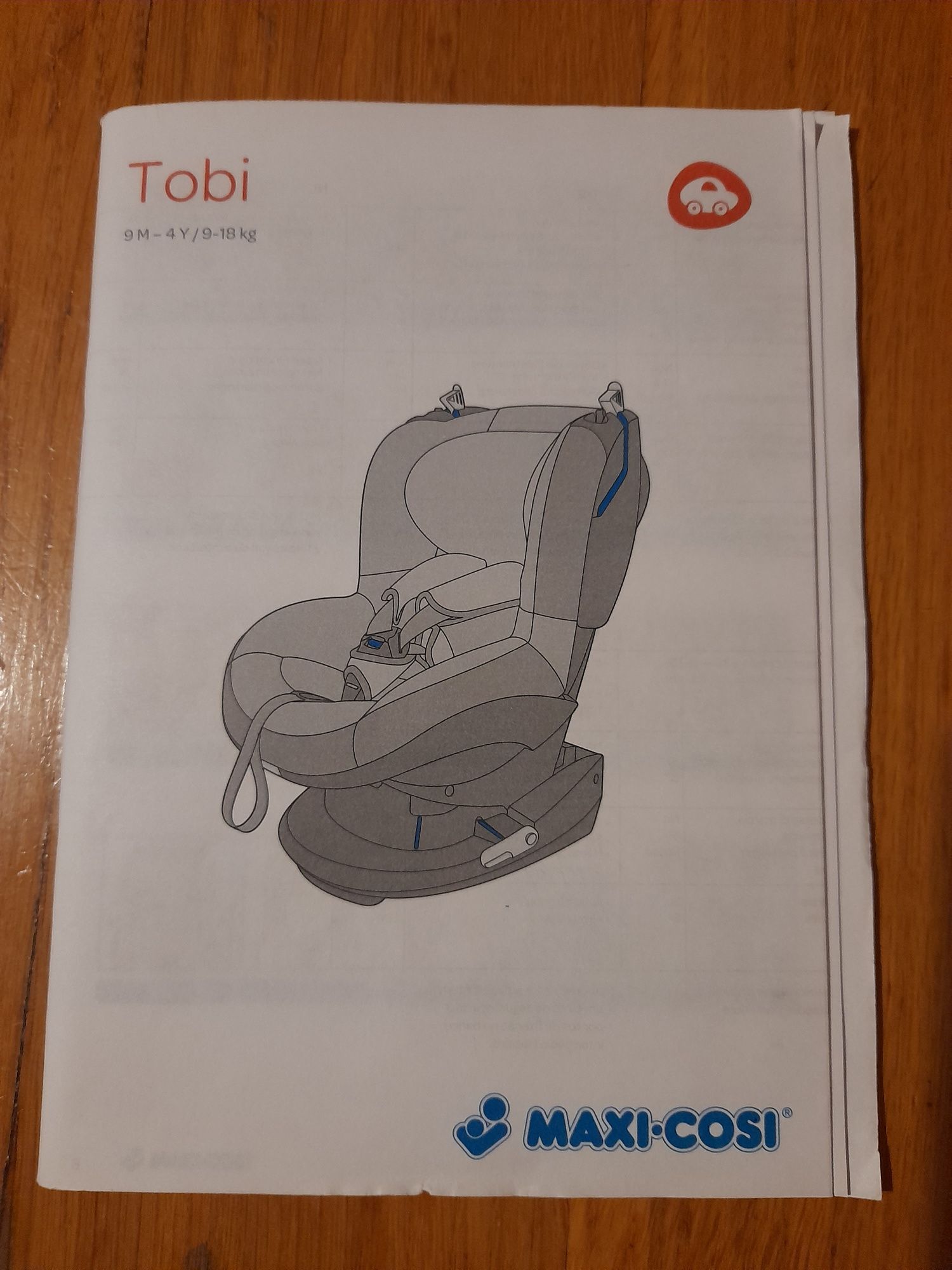 Fotelik Maxi-Cosi Tobi 9-18 kg