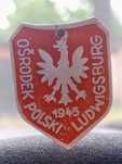 Odznaka pamiątkowa Ośrodek Polski Ludwigsburg 1945r