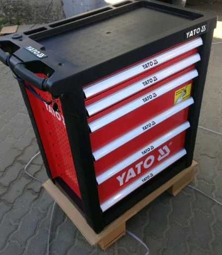 Cервисный шкаф набор инструментов yato-55300 на колесах