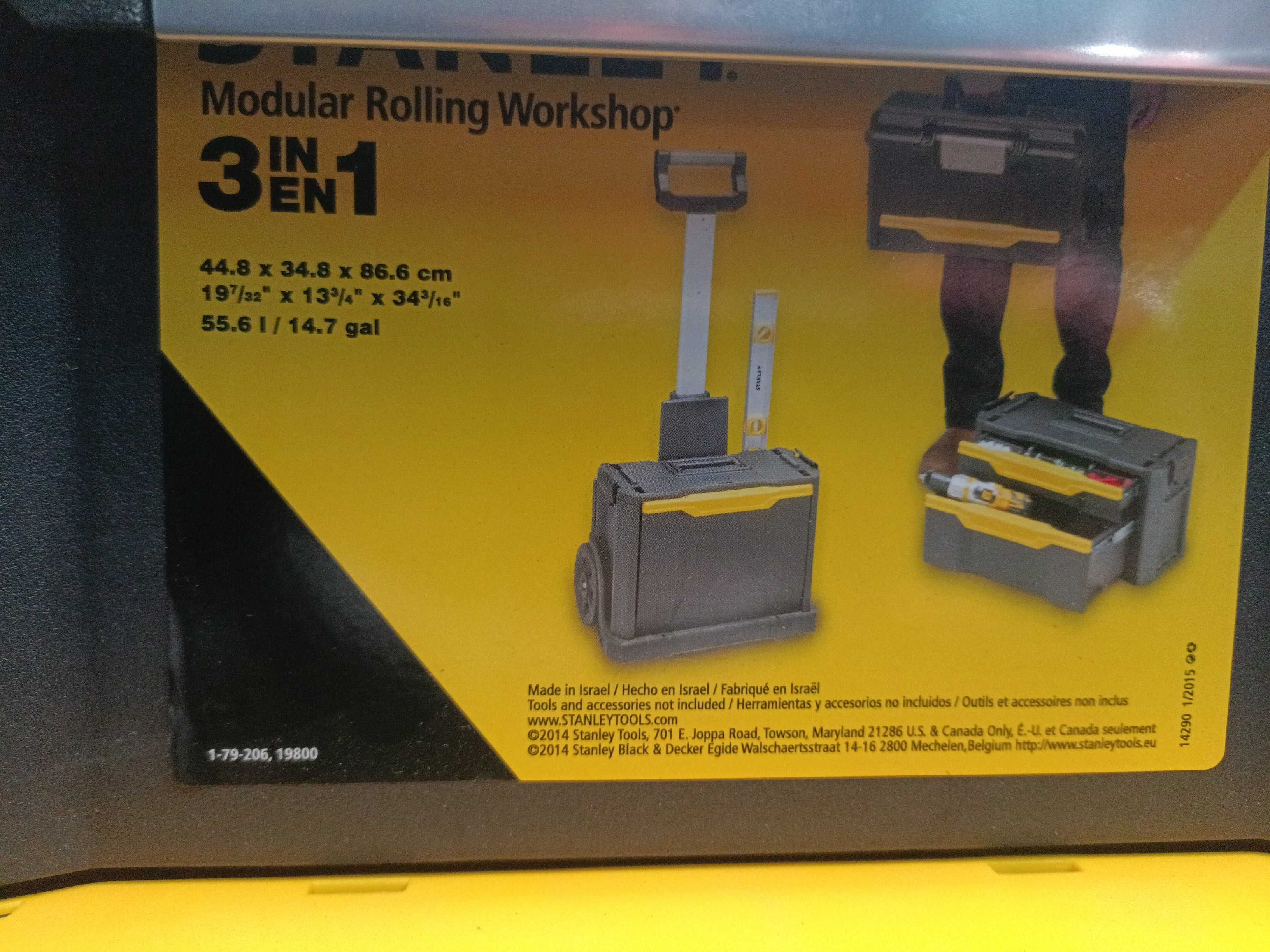 Скринька для інструментів Stanley Modular Rolling Workshop 1-79-206