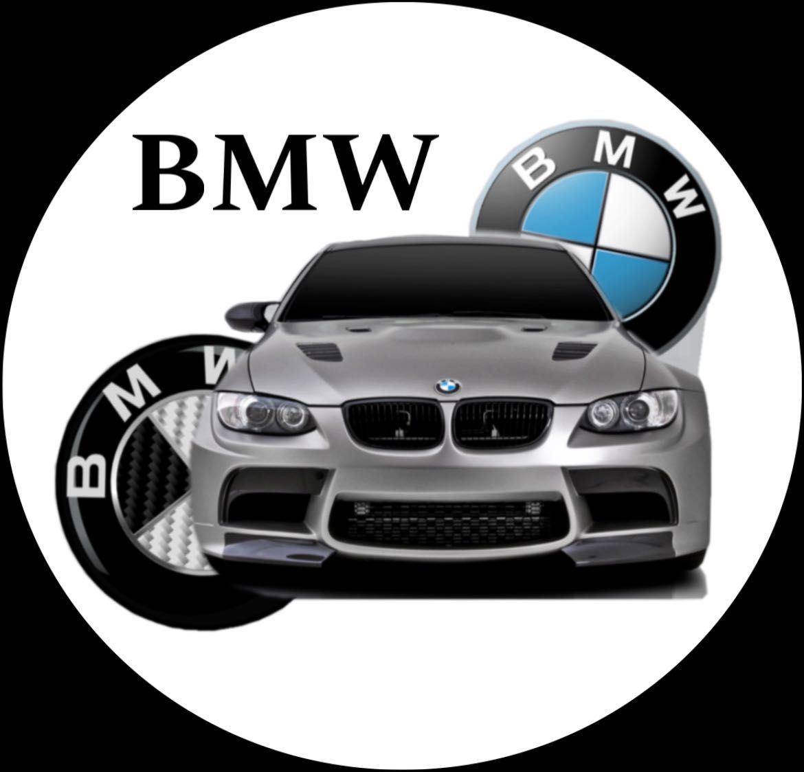 Opłatek na tort - BMW