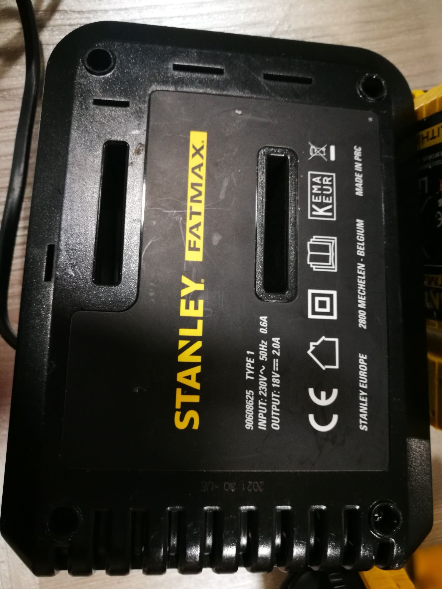 Wkrętari Stanley.fatmax Fmc601 fmc625 akumulatory 18v ładowarka.