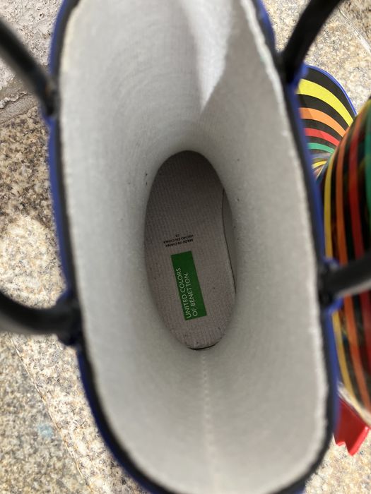 Galochas Benetton 28