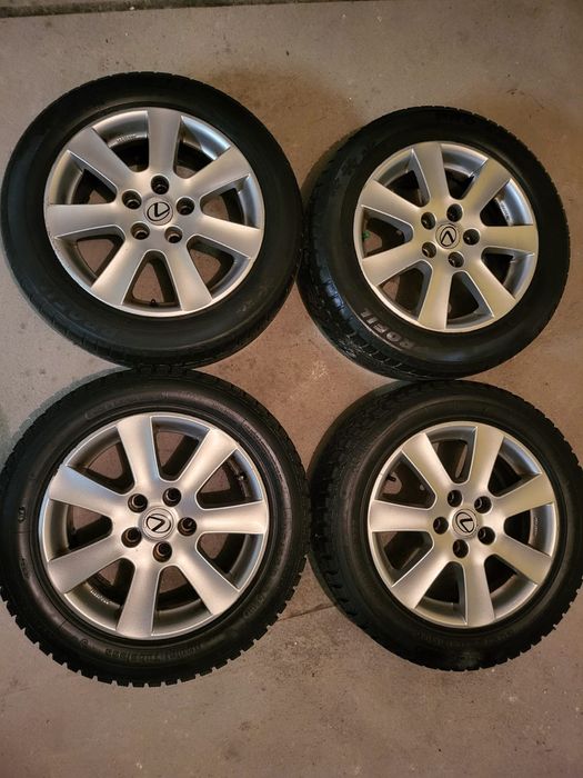 ALUFELGI KOŁA BORBET 16' 5x114,3 TOYOTA LEXUS opony  zimowe gratis!