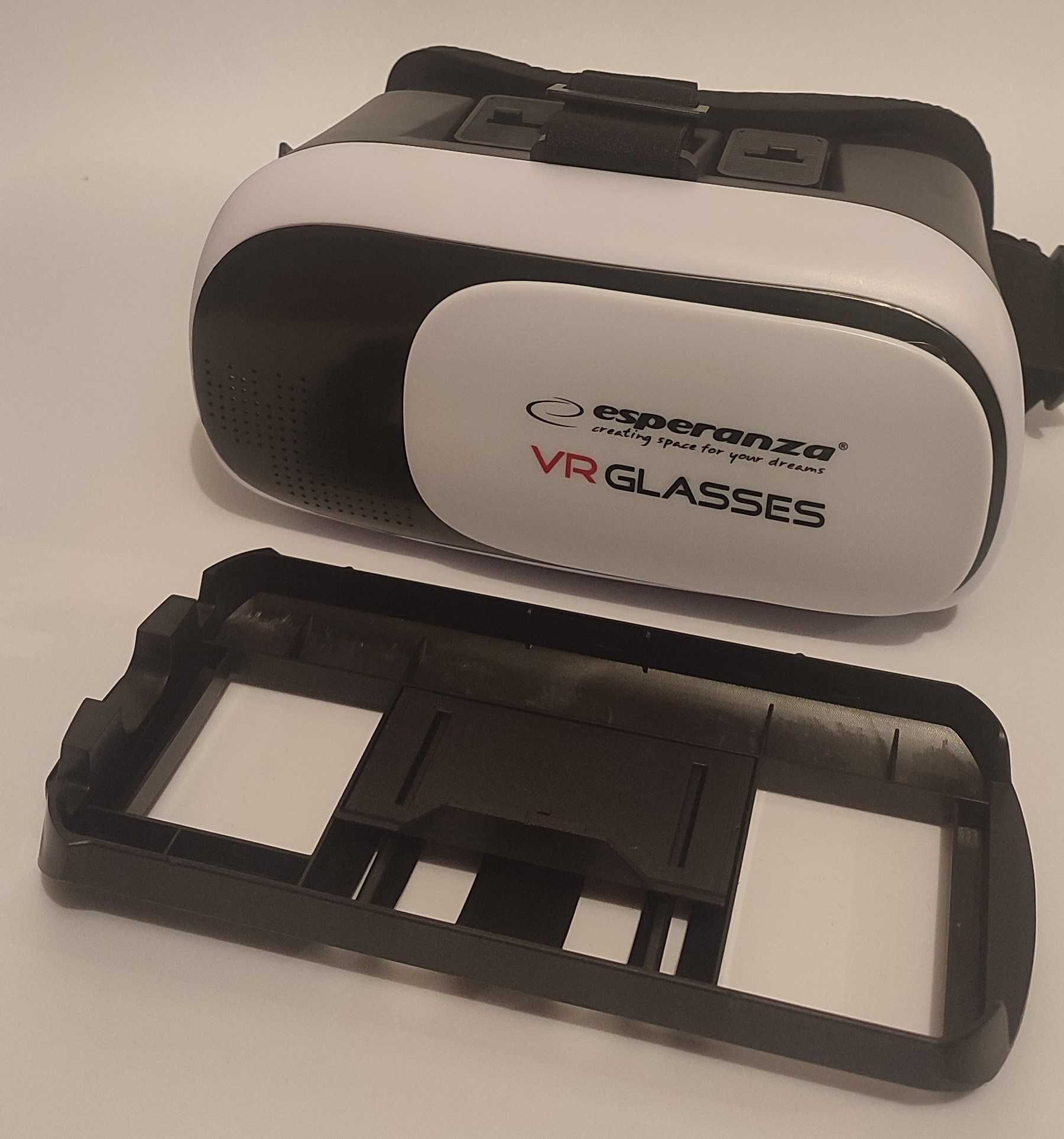 Okulary VR Esperanza z miejscem na telefon