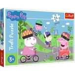 Trefl Puzzle Maxi 24 el. Świnka Peppa Aktywny dzień Świnki Peppy 14330