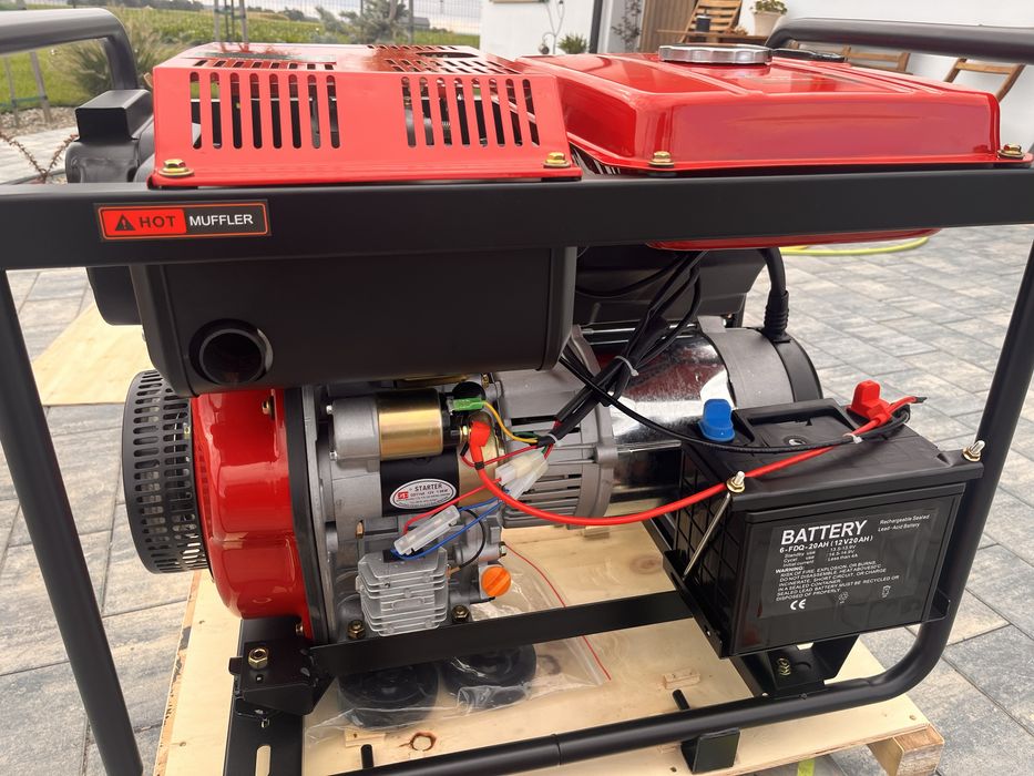 Agregat diesel 5KW NOWY!!! Wysylka pobranie!