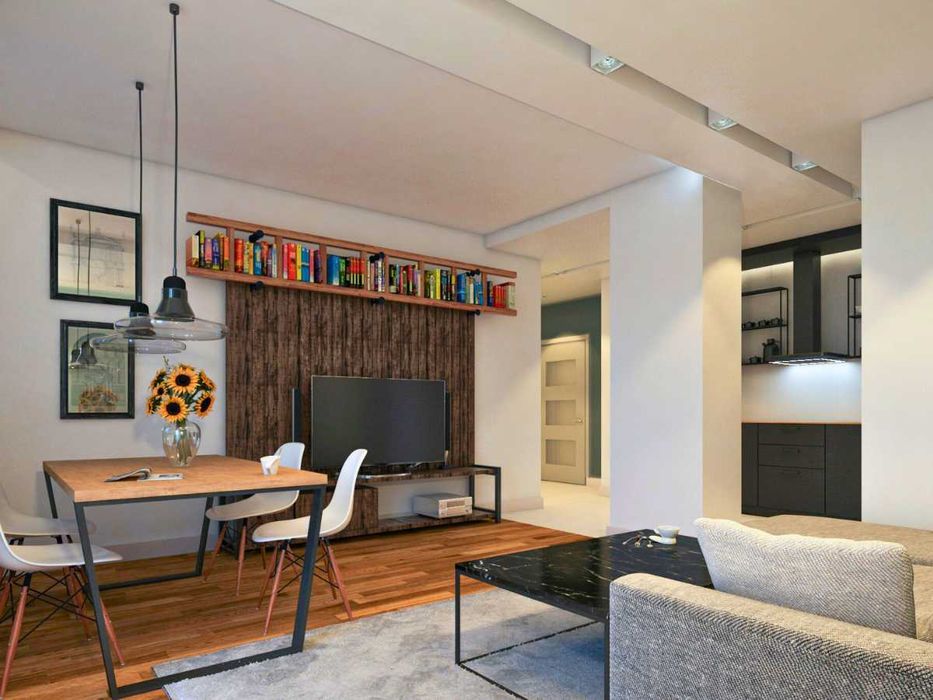 3 pokoje - 57,66 m² + 38,11 m² taras - Iłża. Kameralny obiekt