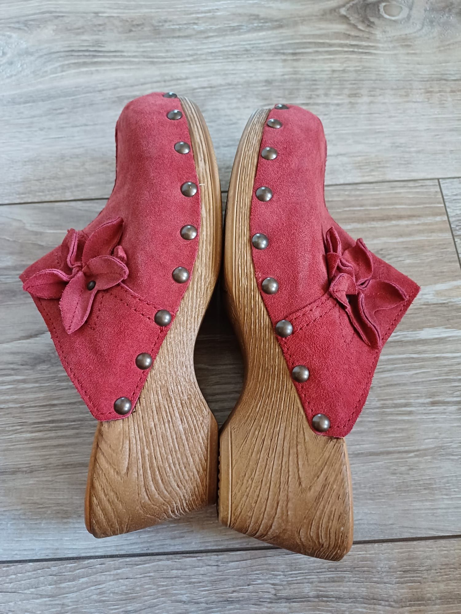 Buty na lato klapki skórzane firmy Gabor rozm 3,5 (36,5).