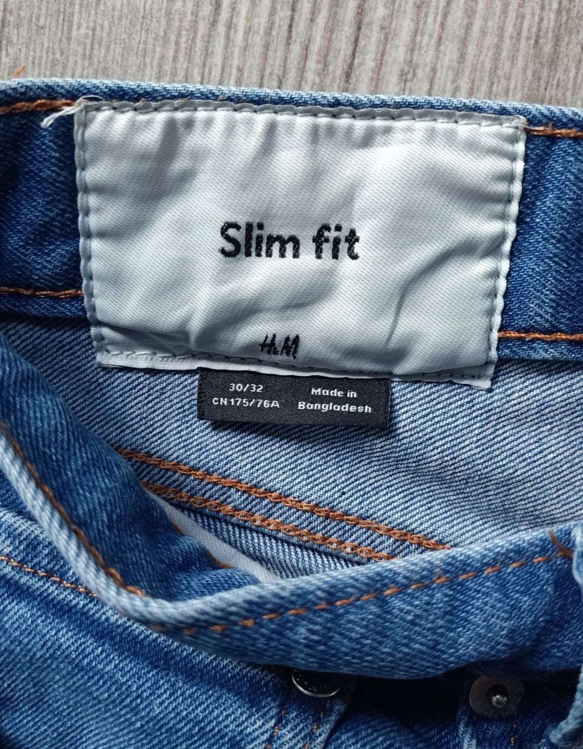 Zestaw spodnie jeansowe i materiałowe na lato, h&m rozmiar M