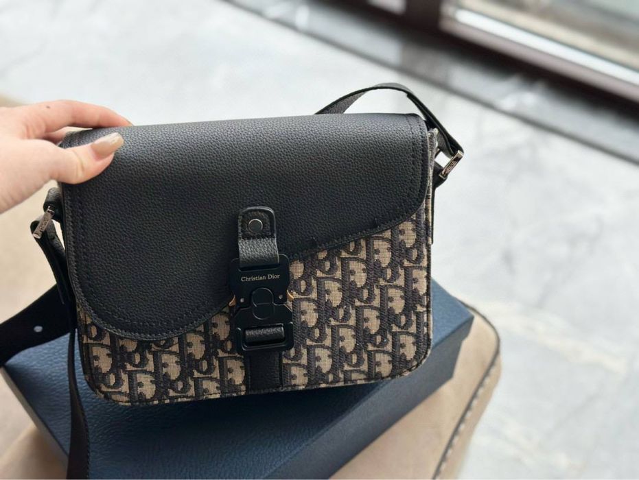 Мужская сумка кроссбоди диор чоловіча сумка кросбоді