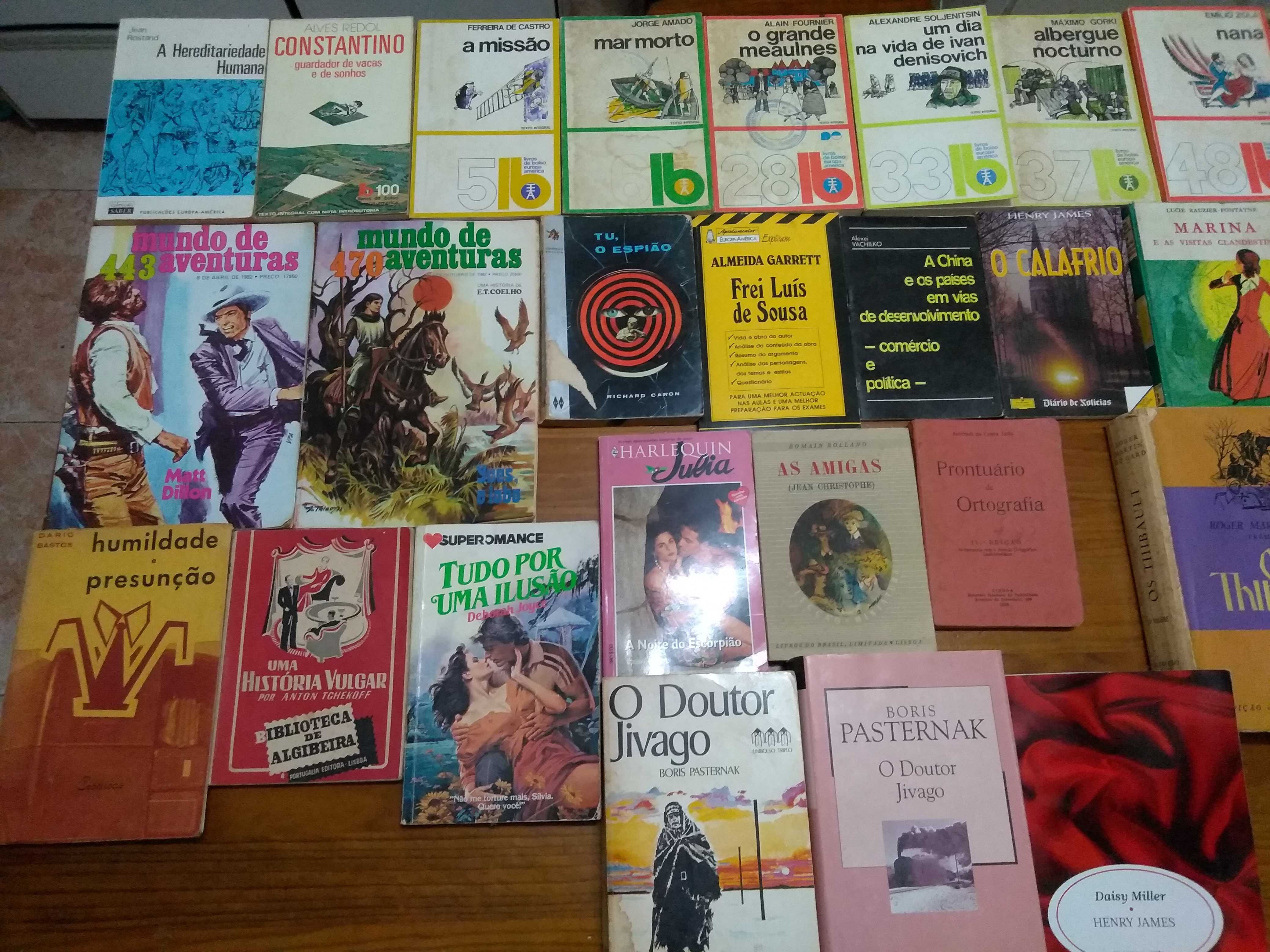 Livros antigos de colecao