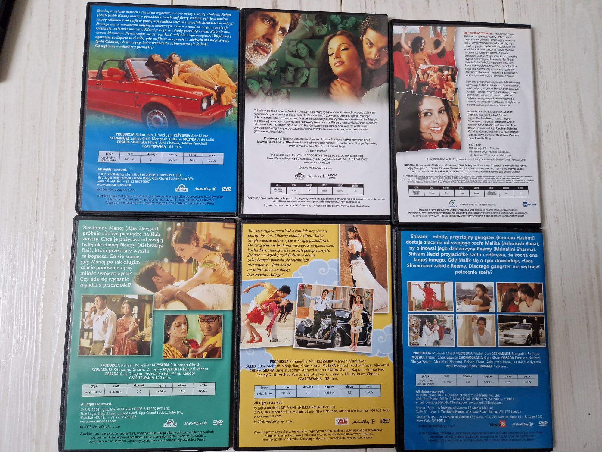 6 filmów z Bollywood
