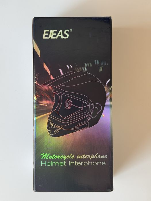 Intercomunicador capacete mota duplo