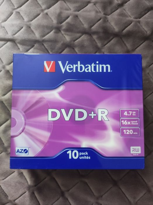Диски DVD+R Verbatim 4.7 Gb 16x