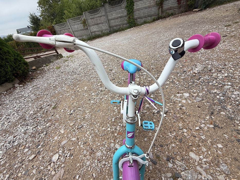 Rower dzieciecy Indiana Roxy kid 16 dla dziewczynki + kask