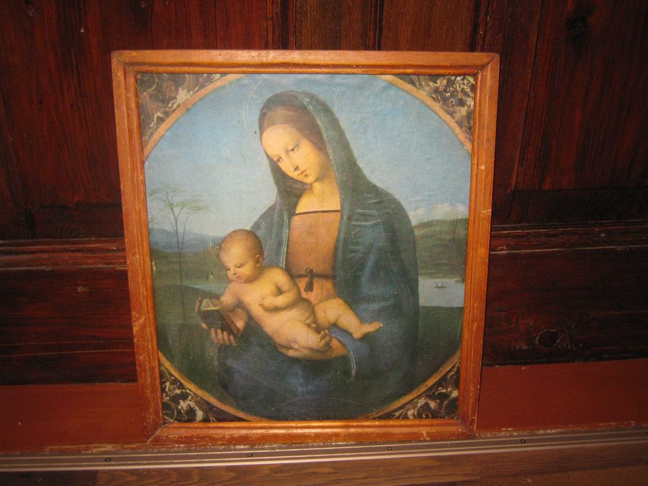 Репродукция на фанере.Подарок.