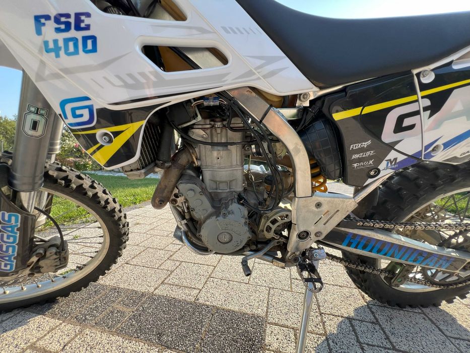Motocykl enduro/cross gas gas fse 450 wtrysk rozrusznik papiery
