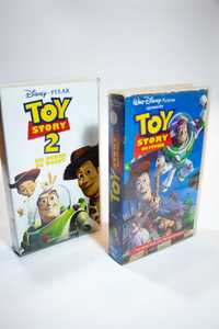 Toy Story e Toy Story II em VHS