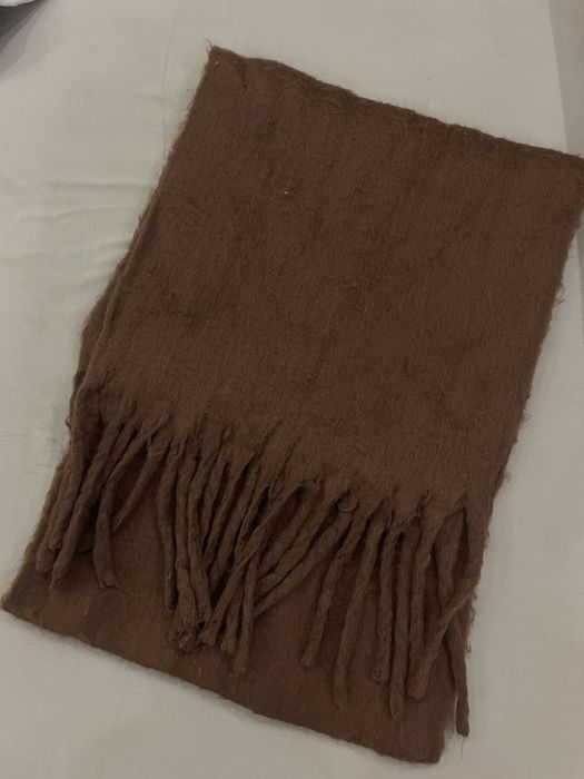 Шарф новый коричневый