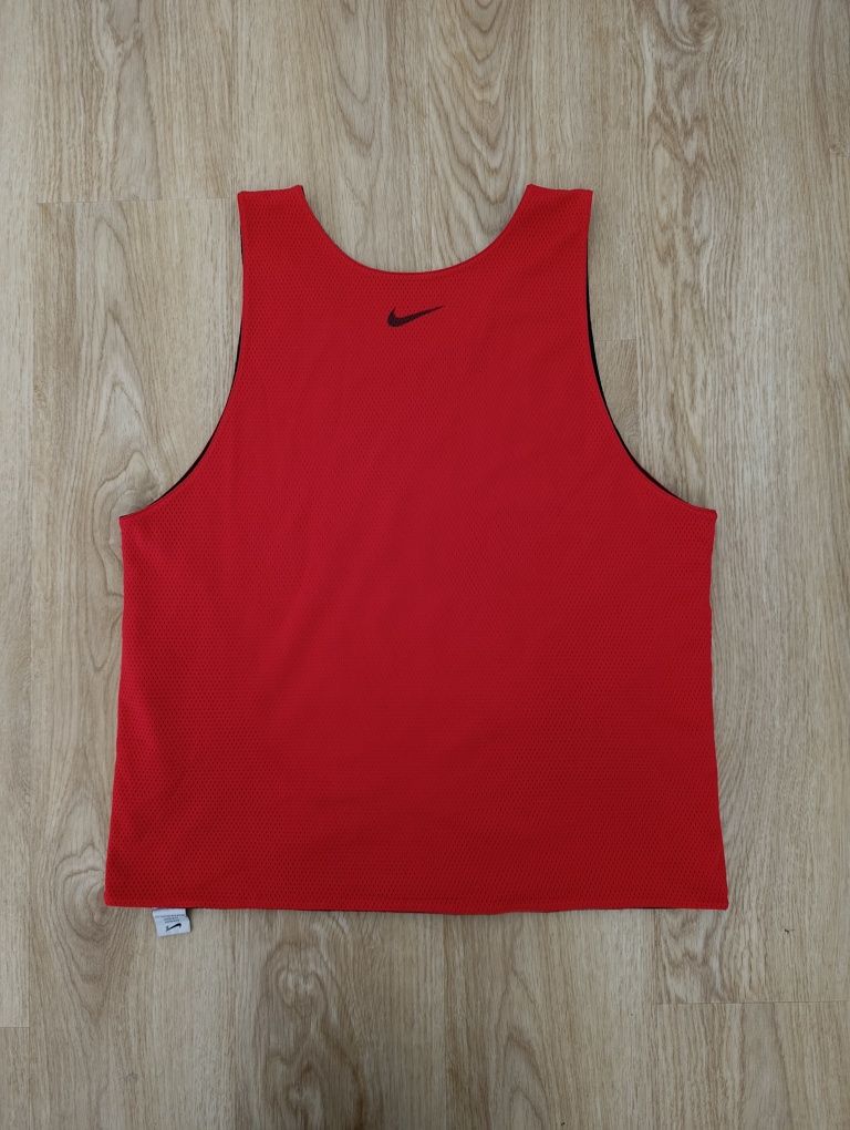 Nike Basketball Jersey Reversible Size Youth Xl Black Red Retro 1997