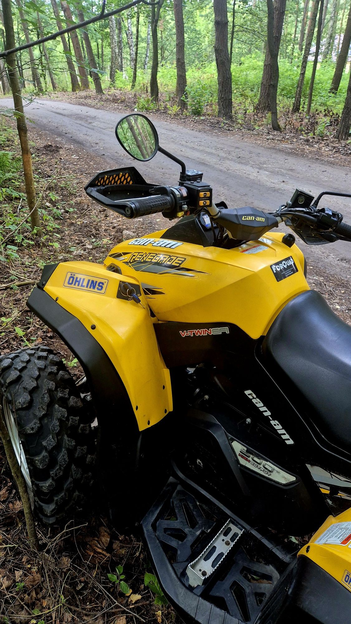 CAN AM Renegade 500 G1 - ZAREJESTROWANY,  2 osobowy