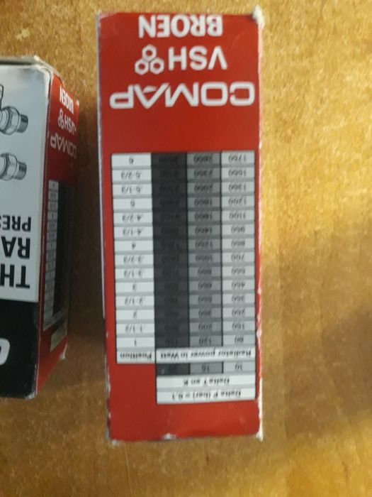 COMAP M28 zawór termostatyczny 5 sztuk