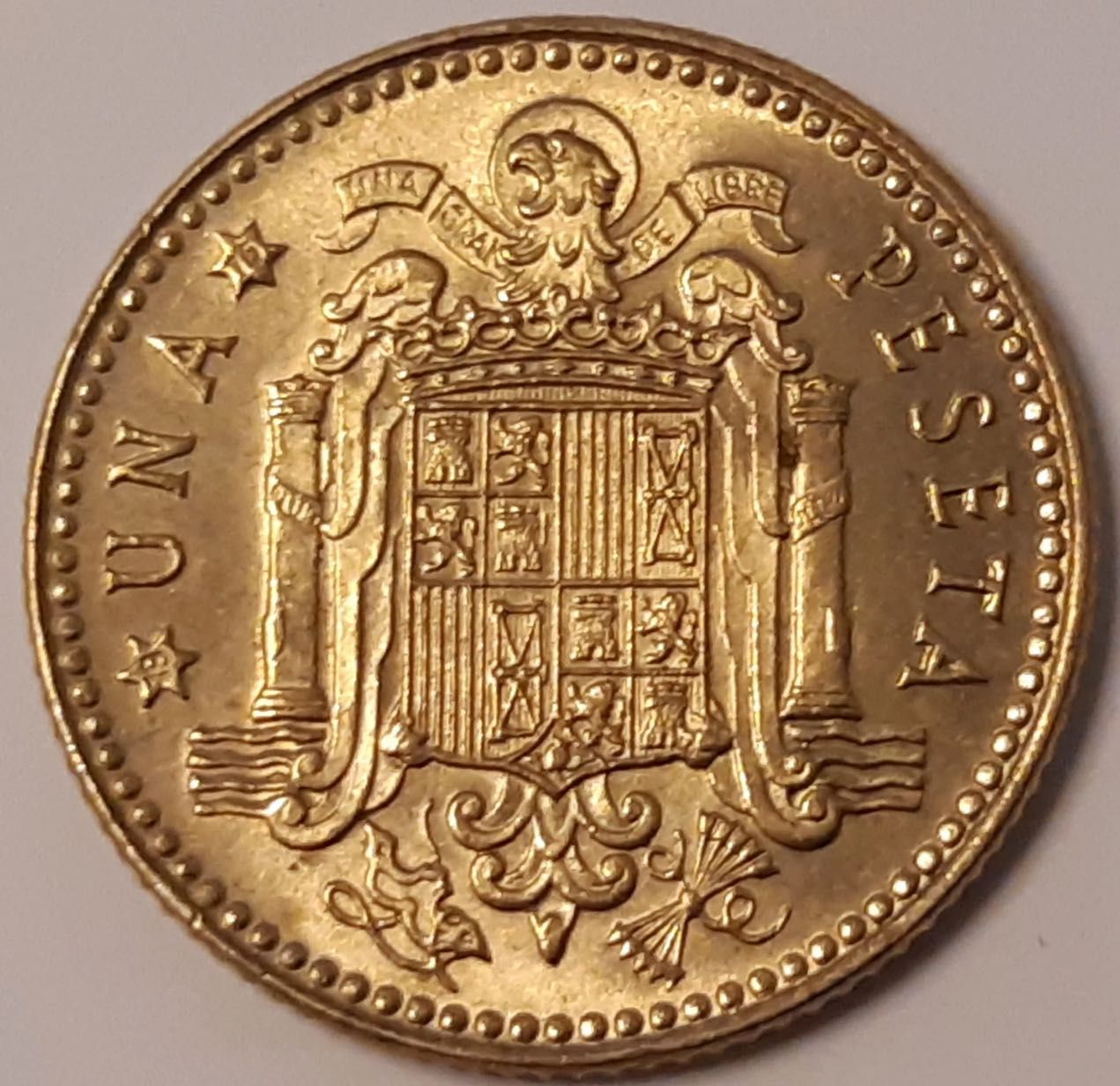 Moneta 1975 Una Peseta