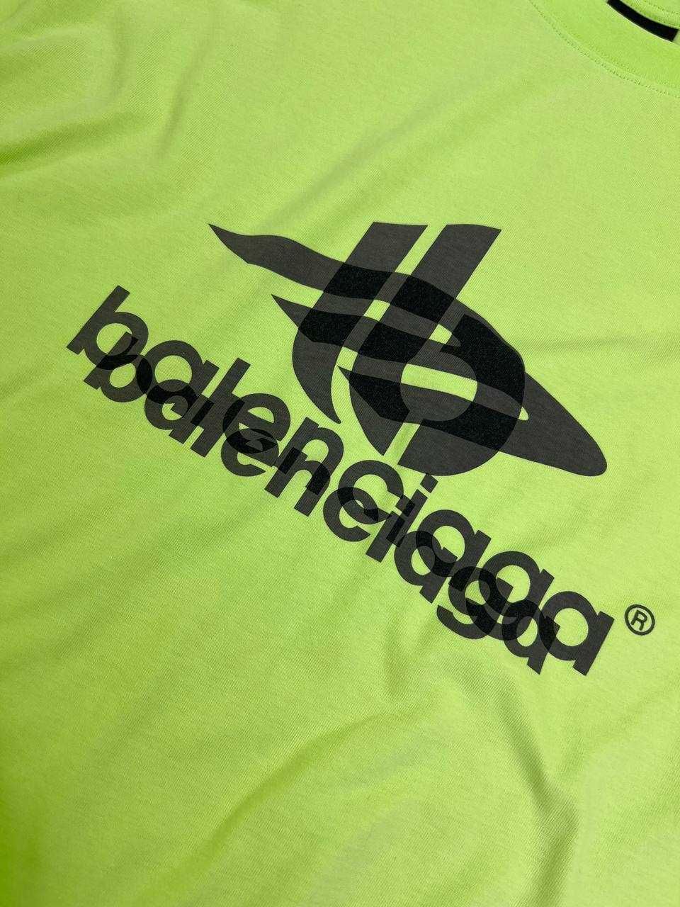 Мужская футболка Balenciaga футболка оверсайз Баленсиага f642